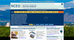 Desktop Screenshot of nceo.org